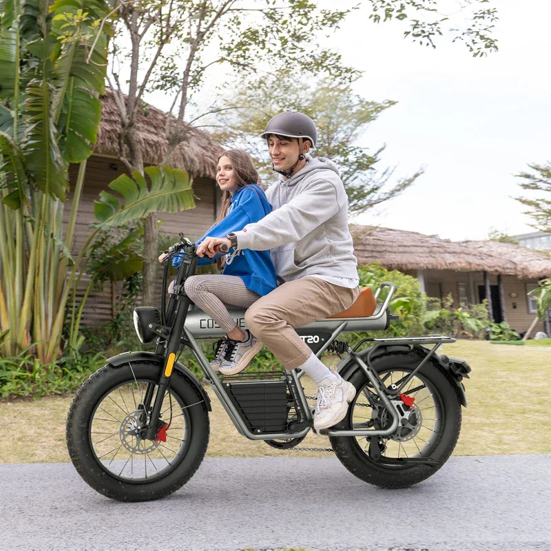COSWHEEL CT20 Electric Bicycle 1500W 48V 25AH Lithium Battery Adult Mountain Ebike 20 Inch Mountain Electric Men's Moped Road Bikes
COSWHEEL CT20 Electric Bicycle 1500W 48V 25AH Lithium Battery Adult Mountain Ebike 20 Inch Mountain Electric Men's Moped Road Bikes