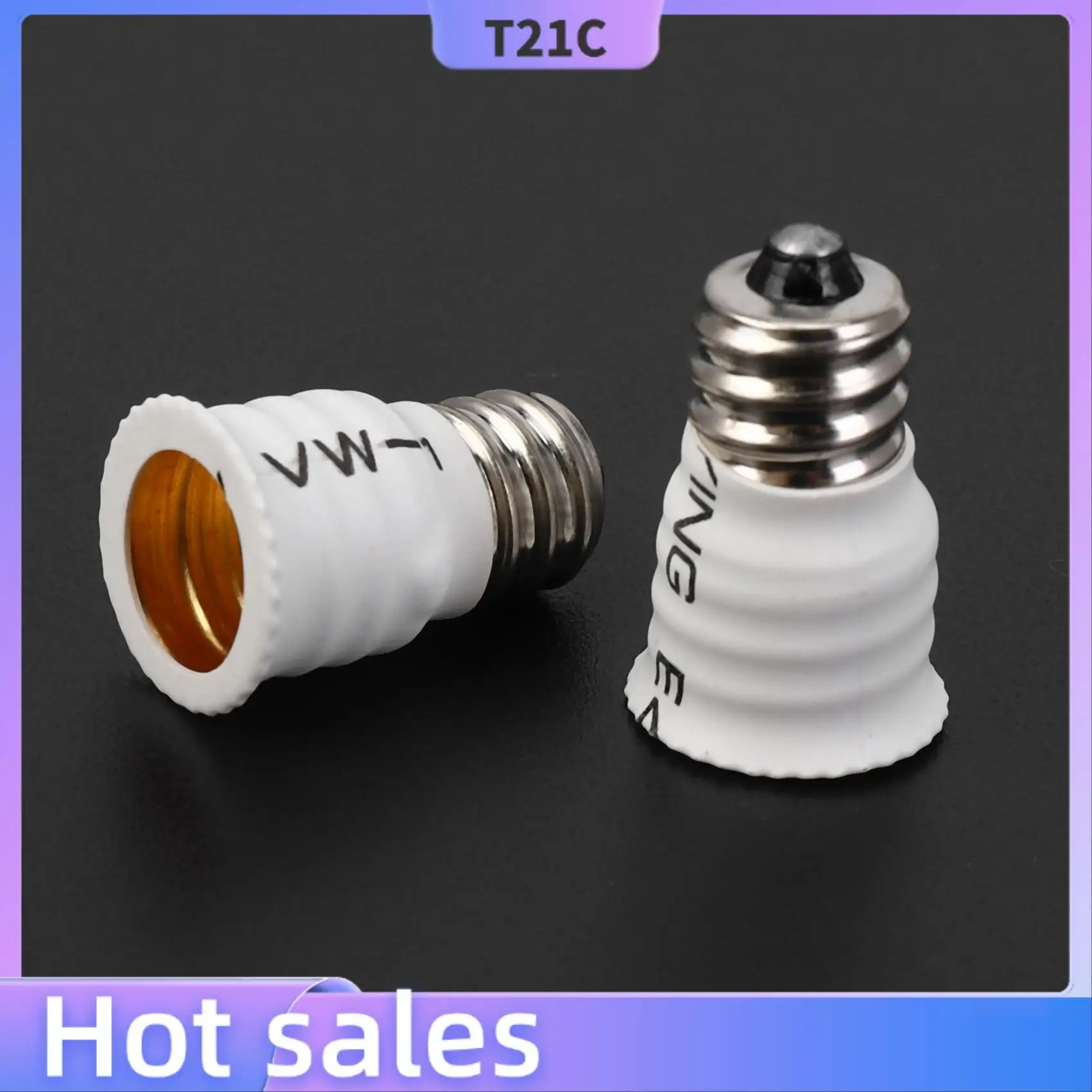 T21C 12-Pack E12 To E14 White Bulb Converter LED Light Holder Lamp Adapter Socket Changer High Quality
T21C 12-Pack E12 To E14 White Bulb Converter LED Light Holder Lamp Adapter Socket Changer High Quality