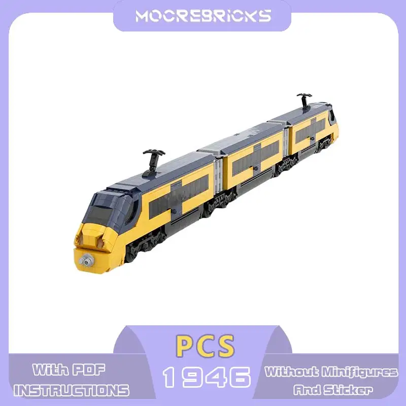 MOC Modern High-Speed Remote Control Train Set Minifig-Scale RC Railway Engine Model City Commuter Adult Collection Gift
MOC Modern High-Speed Remote Control Train Set Minifig-Scale RC Railway Engine Model City Commuter Adult Collection Gift