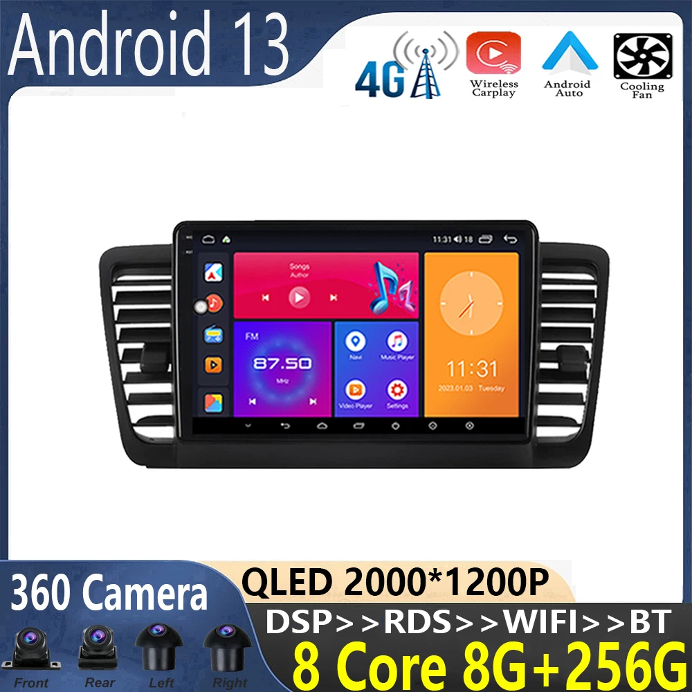 Автомагнитола для Subaru Outback 3 /Legacy 4 2003-2009 android 13, мультимедийный видеоплеер, навигация, стерео, GPS, Wi-Fi + 4G QLED экран
Автомагнитола для Subaru Outback 3 /Legacy 4 2003-2009 android 13, мультимедийный видеоплеер, навигация, стерео, GPS, Wi-Fi + 4G QLED экран