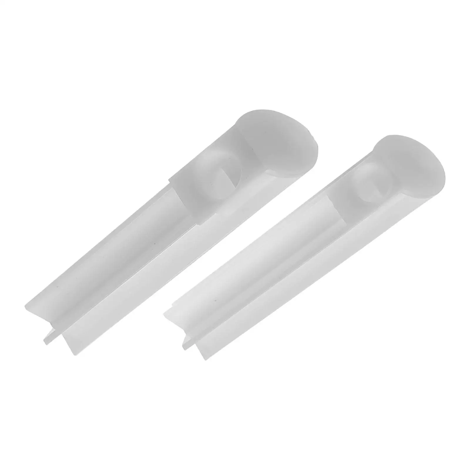 Durable Fuel Injector Tester Adapter Plastic White Tube Replacement Automotive Pressure Testing Tools for Cars