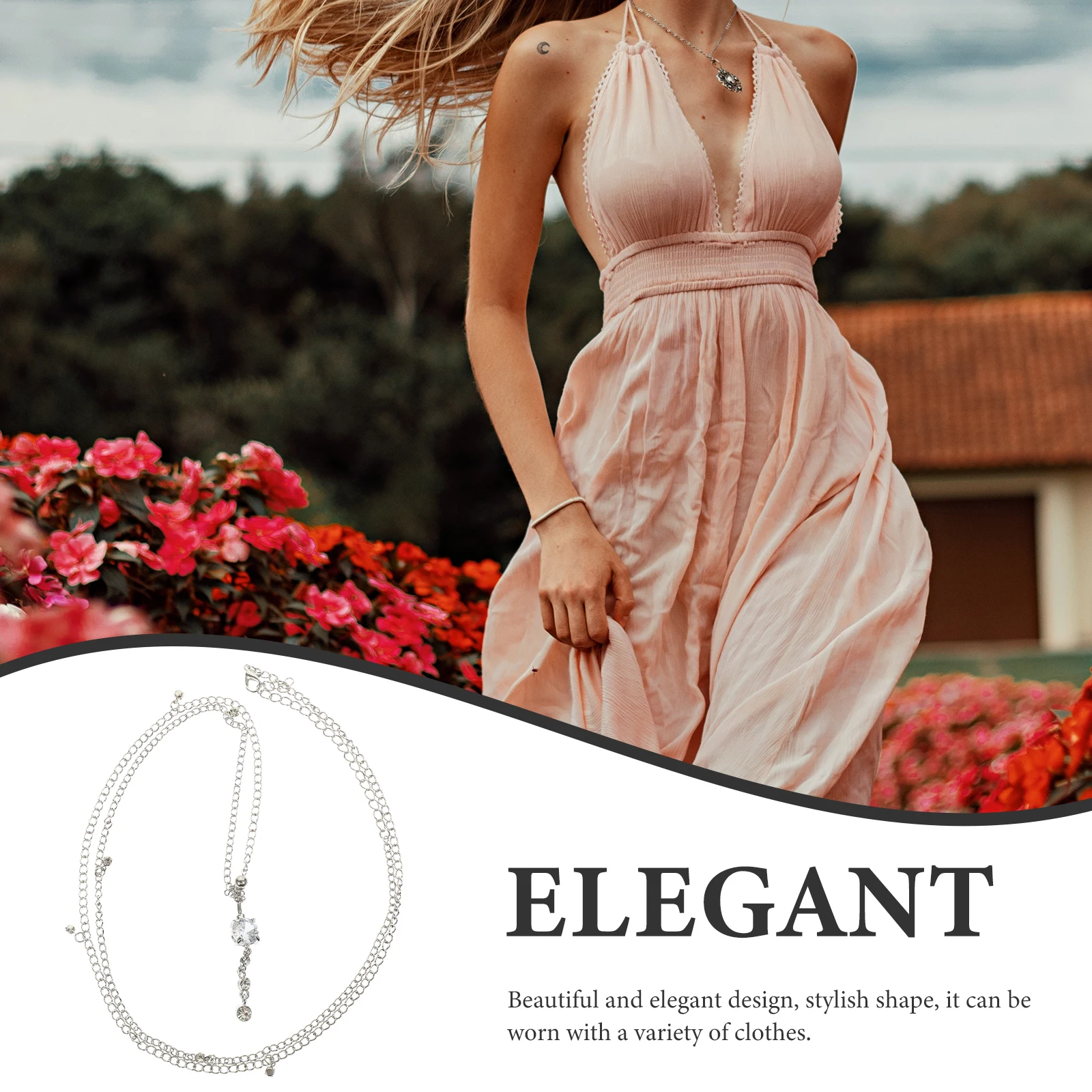 Navel Ring Belly Waist Chain Piercing Kit Rhinestone Button Beach Women Body Fashion Jewelry Summer Elegant Durable Practical
Navel Ring Belly Waist Chain Piercing Kit Rhinestone Button Beach Women Body Fashion Jewelry Summer Elegant Durable Practical