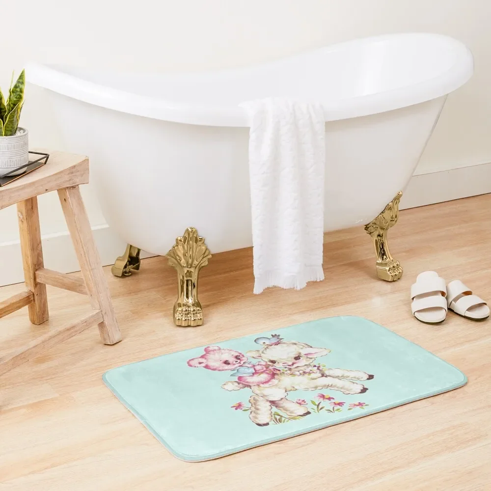 Lamb Lovely Bear Bath Mat Anti-Slip Bathtub Bathroom Carpet Carpet Carpet For Shower Mat
Lamb Lovely Bear Bath Mat Anti-Slip Bathtub Bathroom Carpet Carpet Carpet For Shower Mat