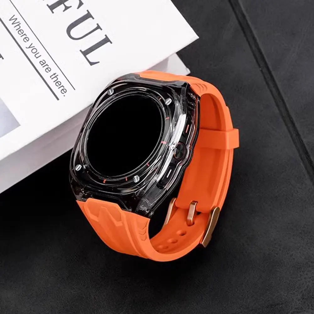 Mod Kit Strap+Case for Samsung Galaxy Watch 7 Ultra 47mm Silicone Loop Band Bracelet for Galaxy Watch Ultra Men Sport Wristband
Mod Kit Strap+Case for Samsung Galaxy Watch 7 Ultra 47mm Silicone Loop Band Bracelet for Galaxy Watch Ultra Men Sport Wristband