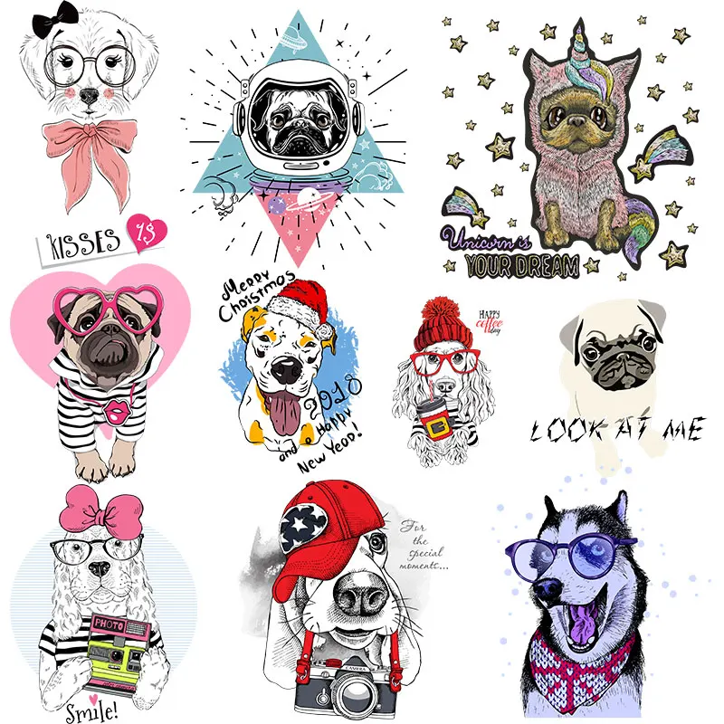 Cartoon Fashion Dogs Thermal Transfers Decals Patch on Jackets bags socks pillow clothes Heat Transfer PVC Patch
Cartoon Fashion Dogs Thermal Transfers Decals Patch on Jackets bags socks pillow clothes Heat Transfer PVC Patch