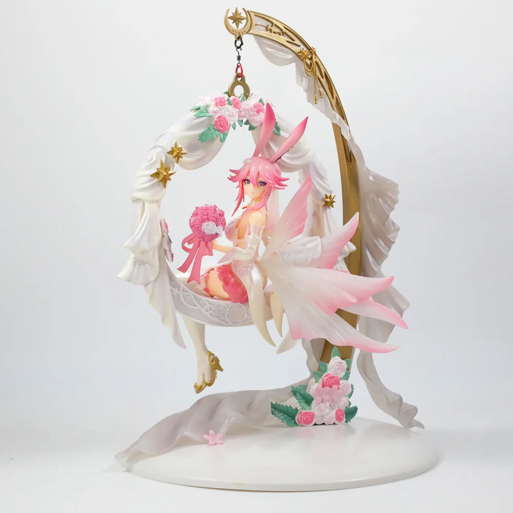 Honkai Impact 3 Yae Sakura Illusory Dream Wedding Dress Skin, Anime Bunny Ear Beautiful Girl Decorative Figure, Collectible Gift
Honkai Impact 3 Yae Sakura Illusory Dream Wedding Dress Skin, Anime Bunny Ear Beautiful Girl Decorative Figure, Collectible Gift