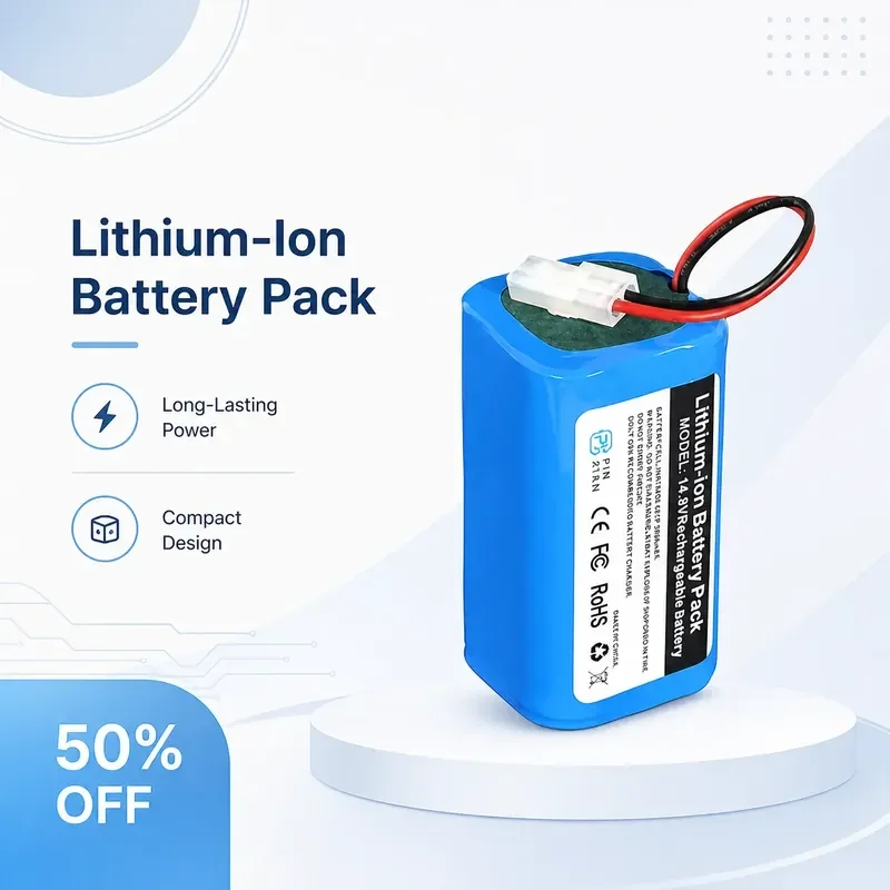 14.4V 3500mAh Lithium Battery for Xiaomi Sweeping Robot G1 Puppy R30 R35 Vacuum Cleaner
14.4V 3500mAh Lithium Battery for Xiaomi Sweeping Robot G1 Puppy R30 R35 Vacuum Cleaner