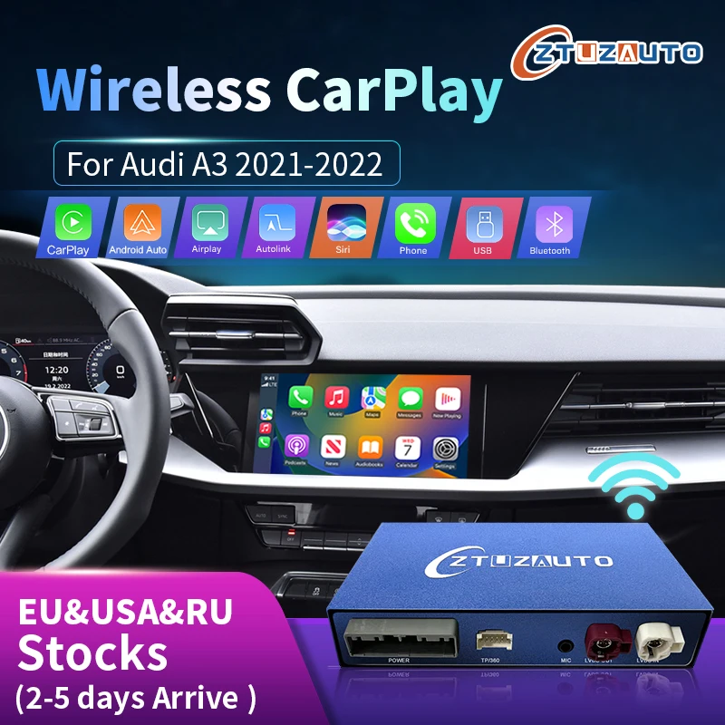 Автомобильная камера заднего вида Apple CarPlay Box для Audi A3 MIB3 2021-2022
Автомобильная камера заднего вида Apple CarPlay Box для Audi A3 MIB3 2021-2022