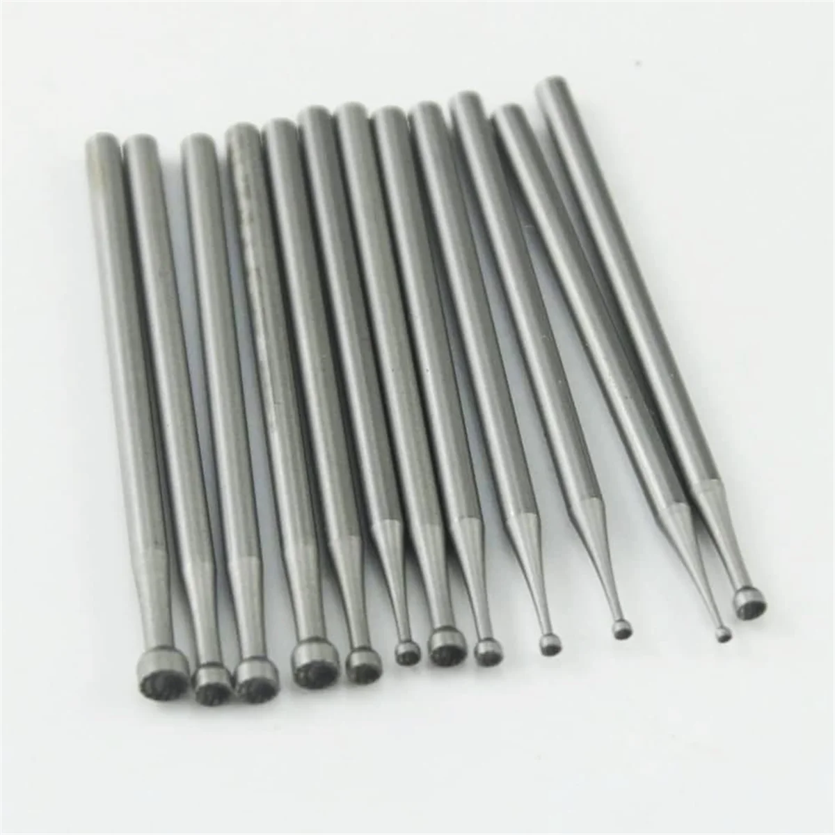 12 Pcs Round Cup Burr Set, 3/32Inch Shank Wire Rounder Bits Jewelry Carving Bits (0.8-3.0mm) LYZ
12 Pcs Round Cup Burr Set, 3/32Inch Shank Wire Rounder Bits Jewelry Carving Bits (0.8-3.0mm) LYZ
