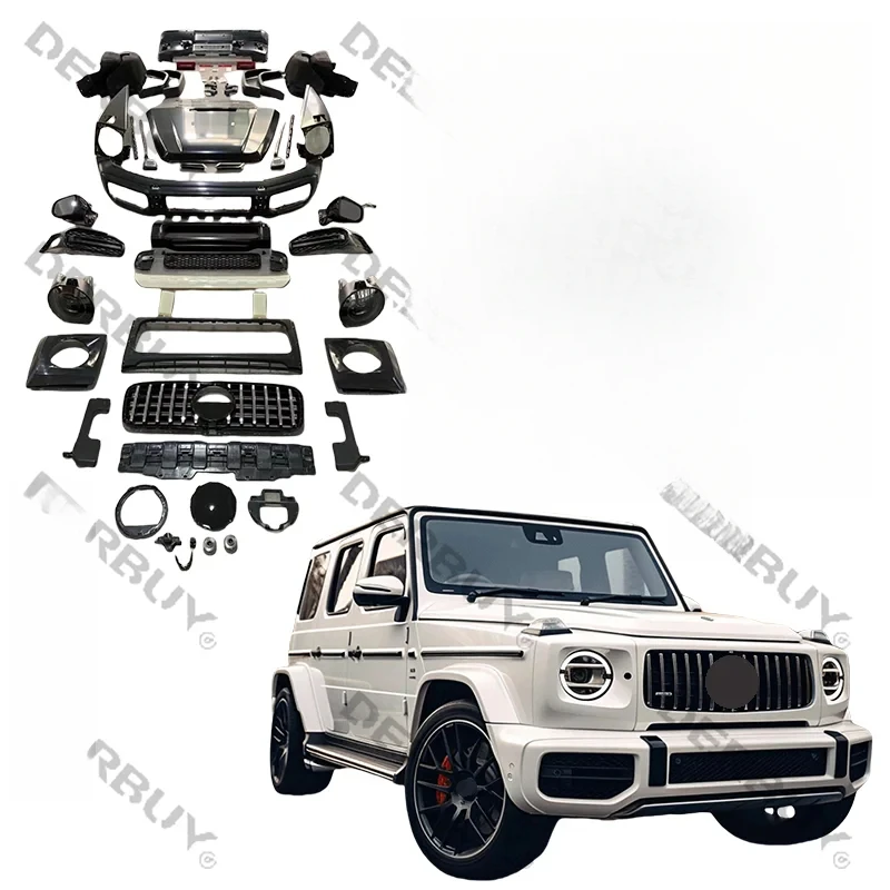 Auto modification for Merce des G G500 G550 Body Kit 2018 2023 G W463 W464 G63 sport
Auto modification for Merce des G G500 G550 Body Kit 2018 2023 G W463 W464 G63 sport