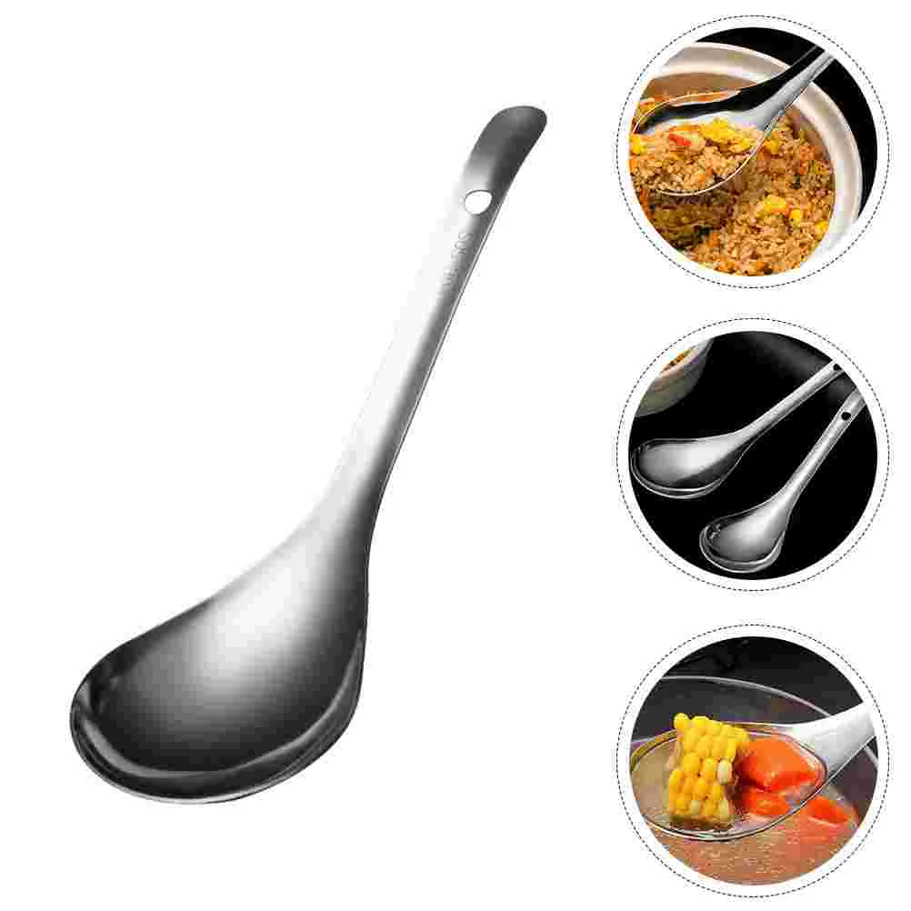 2 Pcs Stainless Steel Rice Spoon Honey Cooking Spoons Non-stick Spatula Kitchen Supplies Serving Paddles Rustproof Cookware
2 Pcs Stainless Steel Rice Spoon Honey Cooking Spoons Non-stick Spatula Kitchen Supplies Serving Paddles Rustproof Cookware