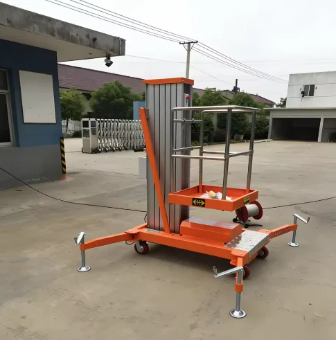 Customized Hydraulic Lift Lifting Working Platform Aerial Work Platform Self-Propelled Mast Lifts For Window Cleaning
Customized Hydraulic Lift Lifting Working Platform Aerial Work Platform Self-Propelled Mast Lifts For Window Cleaning