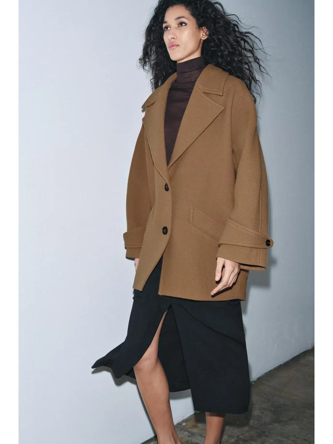 Ele Mixed Fiber Sve Cord Decorated Свободное пальто Casual French Sle Long Sve Женская верхняя одежда на одной пуговице Пальто
Ele Mixed Fiber Sve Cord Decorated Свободное пальто Casual French Sle Long Sve Женская верхняя одежда на одной пуговице Пальто