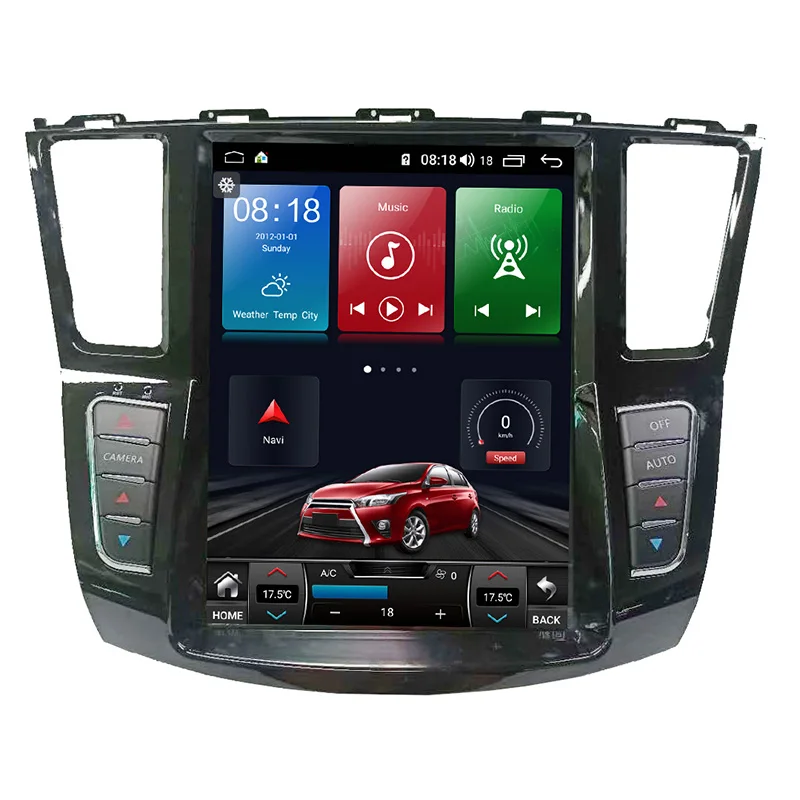 Автомобильный радиоприемник Android с мультисенсорным экраном для Infiniti QX60 JX35 2013-2020, автоматический мультимедийный автомобильный DVD-плеер, GPS-навигация, 4G SIM
Автомобильный радиоприемник Android с мультисенсорным экраном для Infiniti QX60 JX35 2013-2020, автоматический мультимедийный автомобильный DVD-плеер, GPS-навигация, 4G SIM
