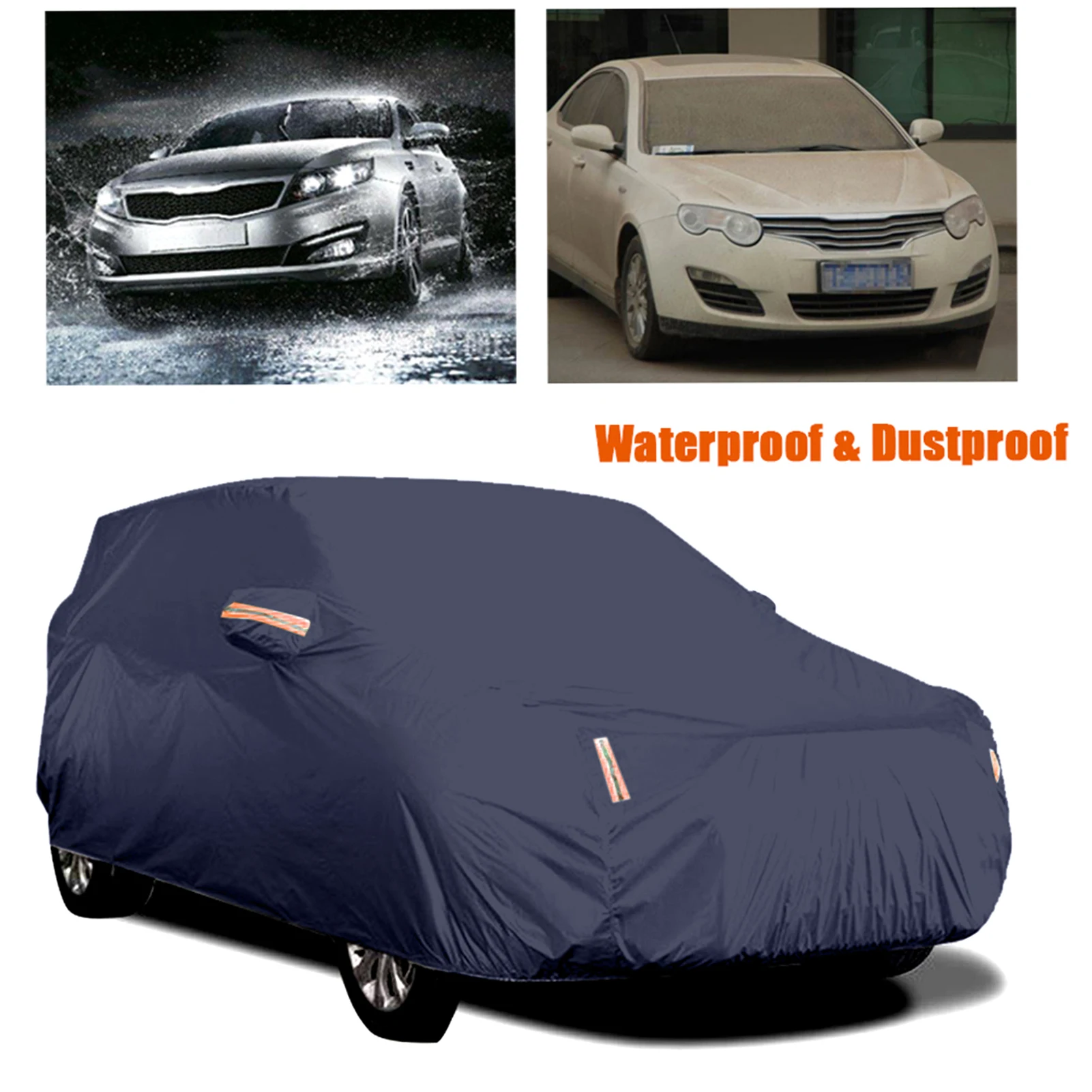 Car Cover Full Sedan Covers with Reflective Strip Sunscreen Protection Dustproof Waterproof UV Scratch-Resistant Universal
Car Cover Full Sedan Covers with Reflective Strip Sunscreen Protection Dustproof Waterproof UV Scratch-Resistant Universal