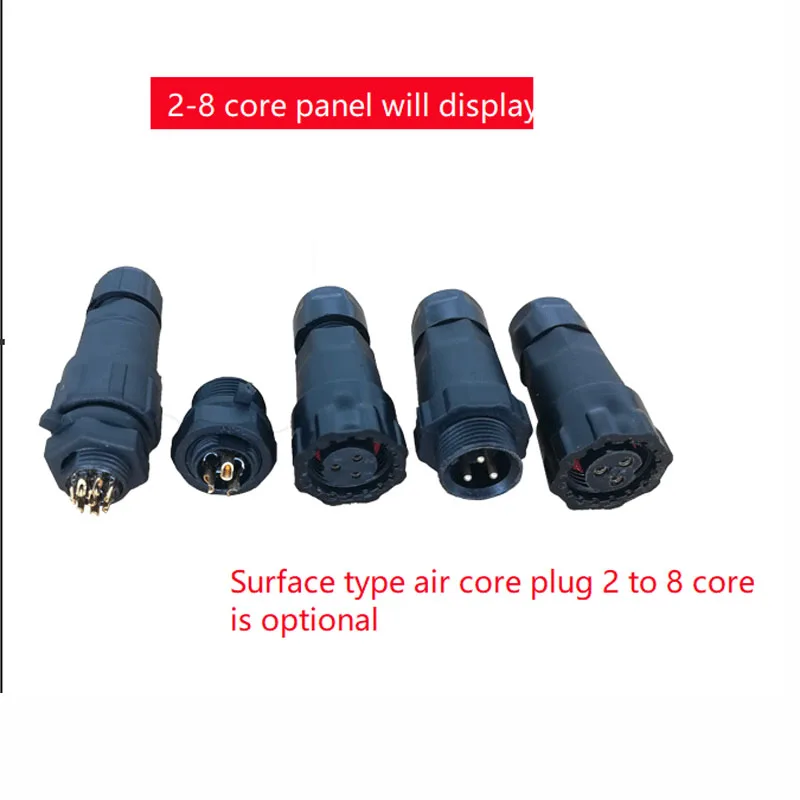 M14 Waterproof Aviation Plug Male And Female Butt Cable Connector Panel Welding A Set Of Aviation Plug 2-3-4-5-6-7-8 Core
M14 Waterproof Aviation Plug Male And Female Butt Cable Connector Panel Welding A Set Of Aviation Plug 2-3-4-5-6-7-8 Core