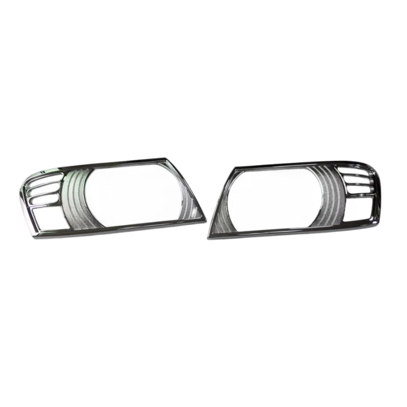Left and Right Sides Chrome Headlight Cover Trims Overlays for Mitsubishi Pajero / Shogun 00-06
Left and Right Sides Chrome Headlight Cover Trims Overlays for Mitsubishi Pajero / Shogun 00-06