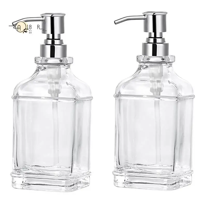 A18R -Glass Soap Dispenser With Rust Proof Stainless Steel Pump Refillable Hand Soap Dispenser Bathroom Soap Dispenser
A18R -Glass Soap Dispenser With Rust Proof Stainless Steel Pump Refillable Hand Soap Dispenser Bathroom Soap Dispenser