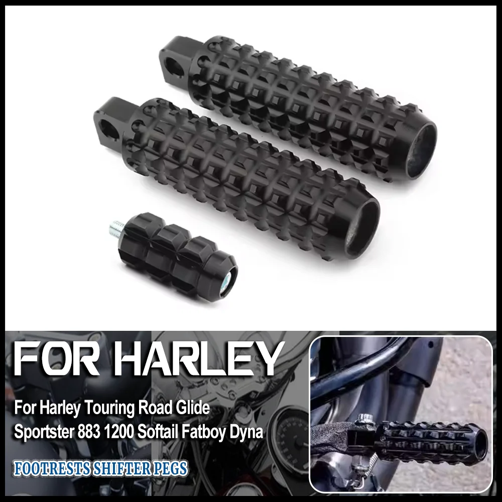 Motorcycle Front Rear Foot Pegs Shifter Peg For Harley Dyna Street Bob Softail Fat Boy Touring Electra Glide Sportster 883 1200
Motorcycle Front Rear Foot Pegs Shifter Peg For Harley Dyna Street Bob Softail Fat Boy Touring Electra Glide Sportster 883 1200