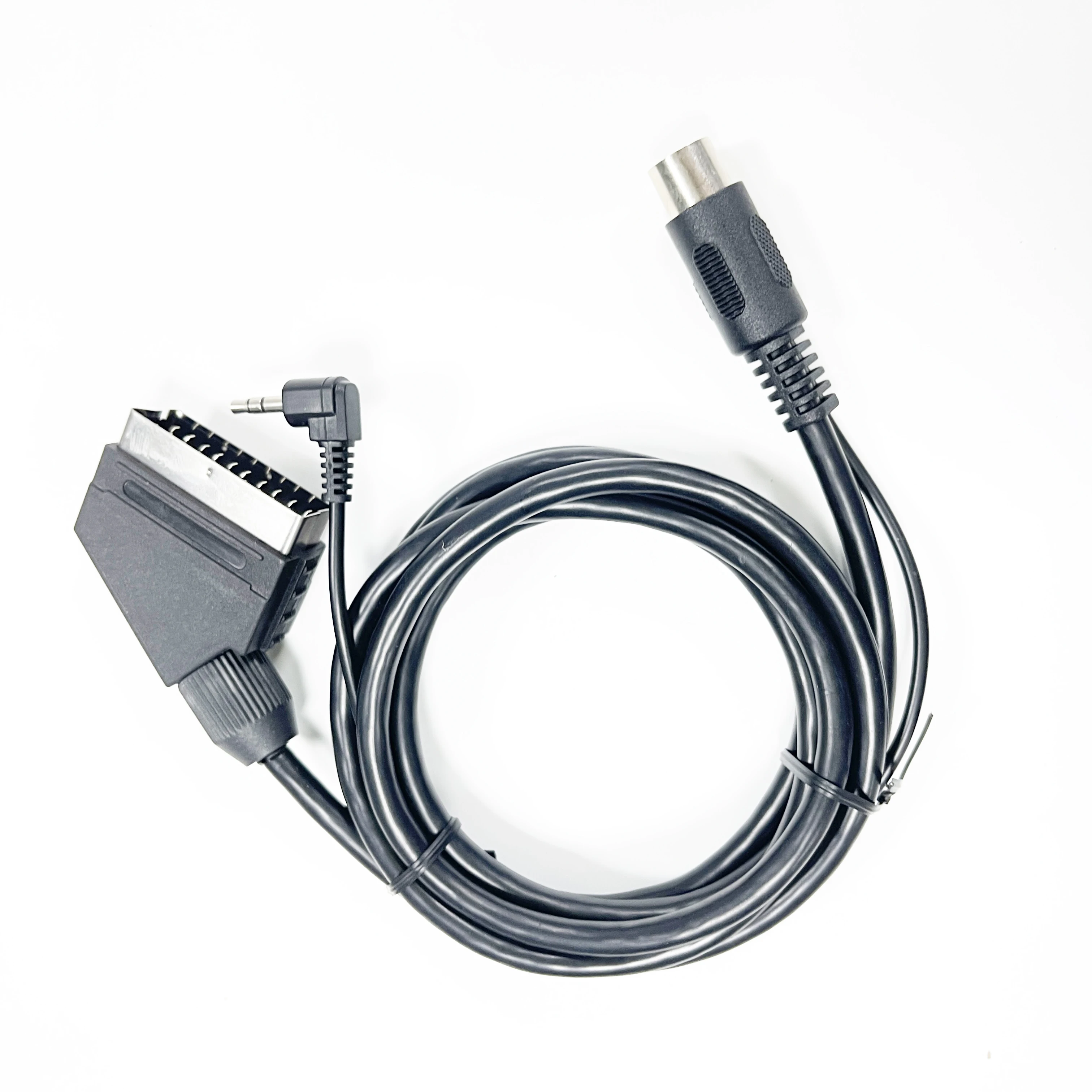 Никелированный двухканальный кабель scart av для SEGA Genesis 1, NEO GEO 3,5 мм, 1,8 метров
Никелированный двухканальный кабель scart av для SEGA Genesis 1, NEO GEO 3,5 мм, 1,8 метров