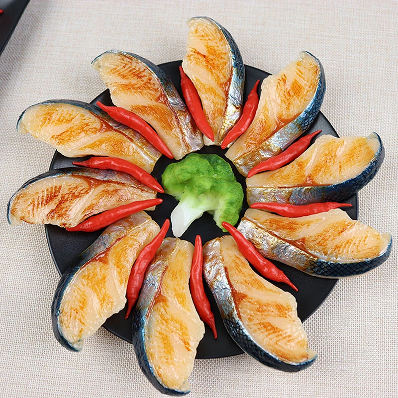 5PCS Simulation BBQ Fish Cube Grilled Shrimp Grilled Squid Fake Food Artificial BBQ Seafood Food Model Restaurant Display Props
5PCS Simulation BBQ Fish Cube Grilled Shrimp Grilled Squid Fake Food Artificial BBQ Seafood Food Model Restaurant Display Props