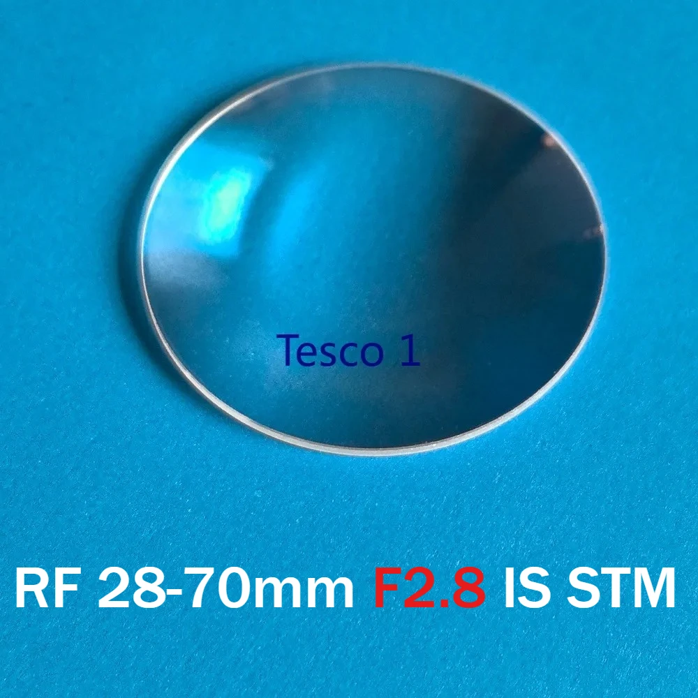 New for Canon RF 28-70 F2.8 IS STM 28-70mm Lens 1st First Optics Element Glass Front Element Camera Lens Repair Part
New for Canon RF 28-70 F2.8 IS STM 28-70mm Lens 1st First Optics Element Glass Front Element Camera Lens Repair Part