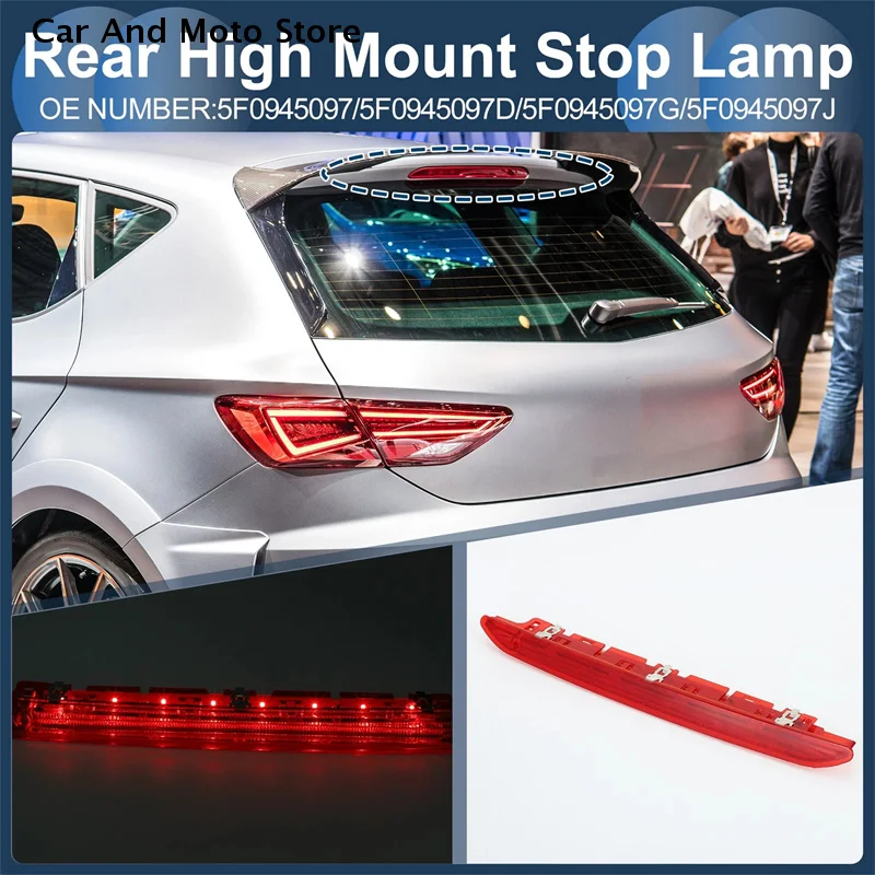 【CMO】3RD светодиодный стоп-сигнал, задний предупредительный фонарь высокой остановки для Seat Leon SC ST 5F 2013 2014 2015 2016 2017 2018-2020 5F0945097 красный
【CMO】3RD светодиодный стоп-сигнал, задний предупредительный фонарь высокой остановки для Seat Leon SC ST 5F 2013 2014 2015 2016 2017 2018-2020 5F0945097 красный