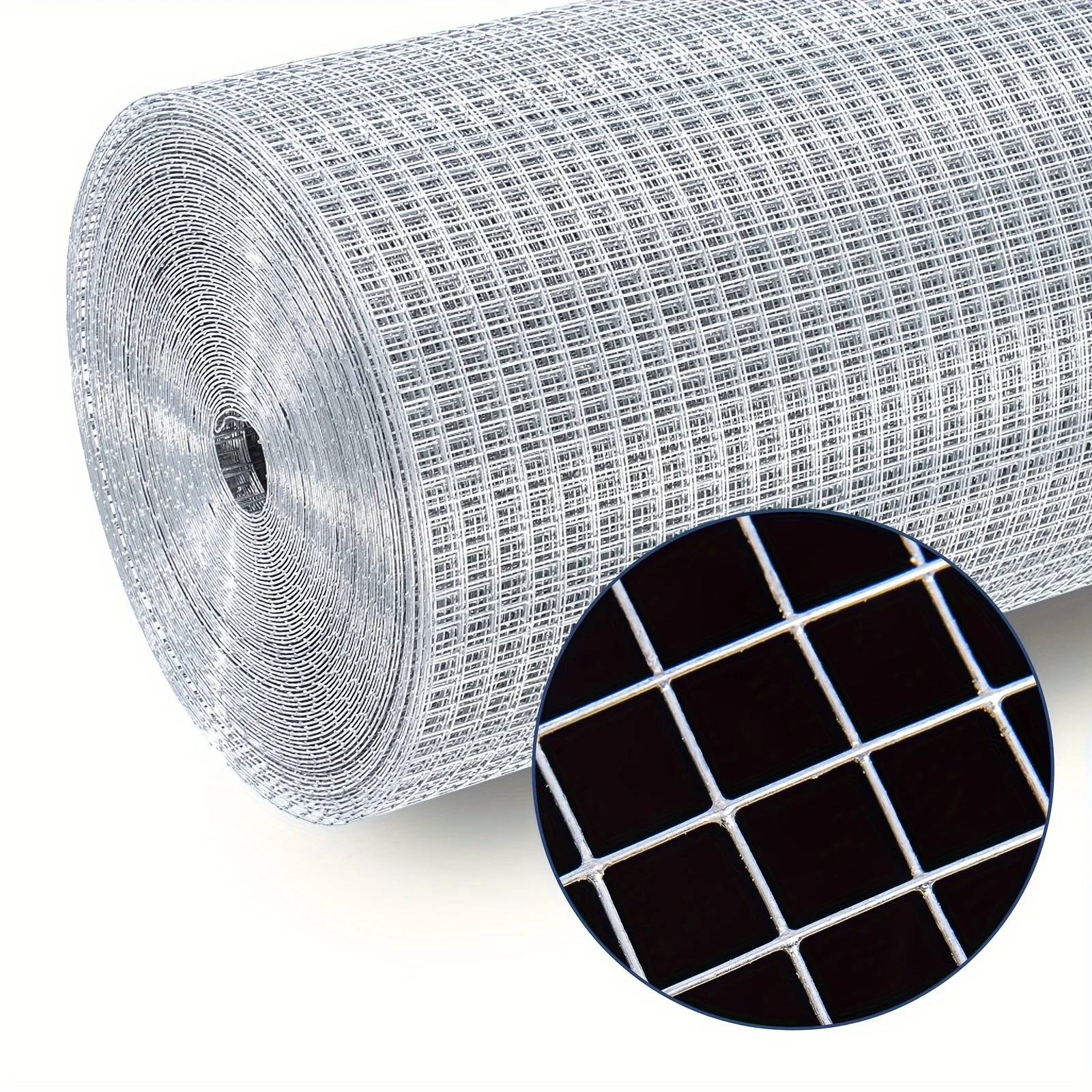 1 Roll Hardware Cloth 1/2 Inch 19 Gauge Hot Dipped Galvanized After Welding (HDGAW) Heavy-Duty Rust-Resistant Metal Mesh for Chicken Coop, Garden Protection, Rabbit Cage, Snake Barrier & DIY Projects, Animal Enclosure, Regular Pattern Mesh, Doublegalvaniz
1 Roll Hardware Cloth 1/2 Inch 19 Gauge Hot Dipped Galvanized After Welding (HDGAW) Heavy-Duty Rust-Resistant Metal Mesh for Chicken Coop, Garden Protection, Rabbit Cage, Snake Barrier & DIY Projects, Animal Enclosure, Regular Pattern Mesh, Doublegalvaniz