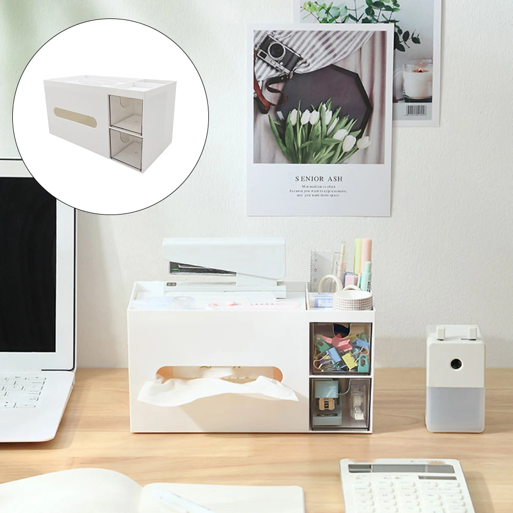 Plastic Tissue Box Storage Holder White Color Phone St Napkin Container Office Home Decor Multi Functional Drawer Box
Plastic Tissue Box Storage Holder White Color Phone St Napkin Container Office Home Decor Multi Functional Drawer Box
