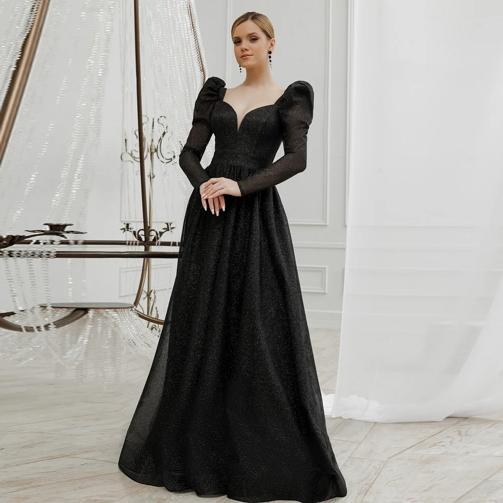 Marvelous Women's Sweetheart Collar Seuqins Sparkly Prom Party Dress A-line Long Sleeve Court Evening Party Gown Customzied
Marvelous Women's Sweetheart Collar Seuqins Sparkly Prom Party Dress A-line Long Sleeve Court Evening Party Gown Customzied