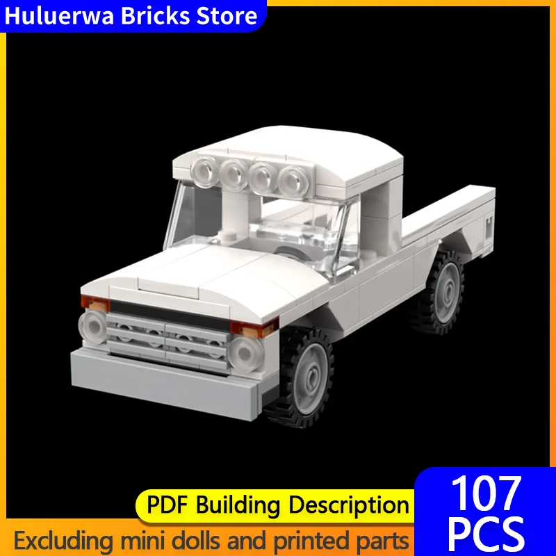 Speed Racing Car Model MOC Building Bricks F-250 Pickup Truck Modular Technology Children Holiday Gifts Assemble Toys Suit
Speed Racing Car Model MOC Building Bricks F-250 Pickup Truck Modular Technology Children Holiday Gifts Assemble Toys Suit