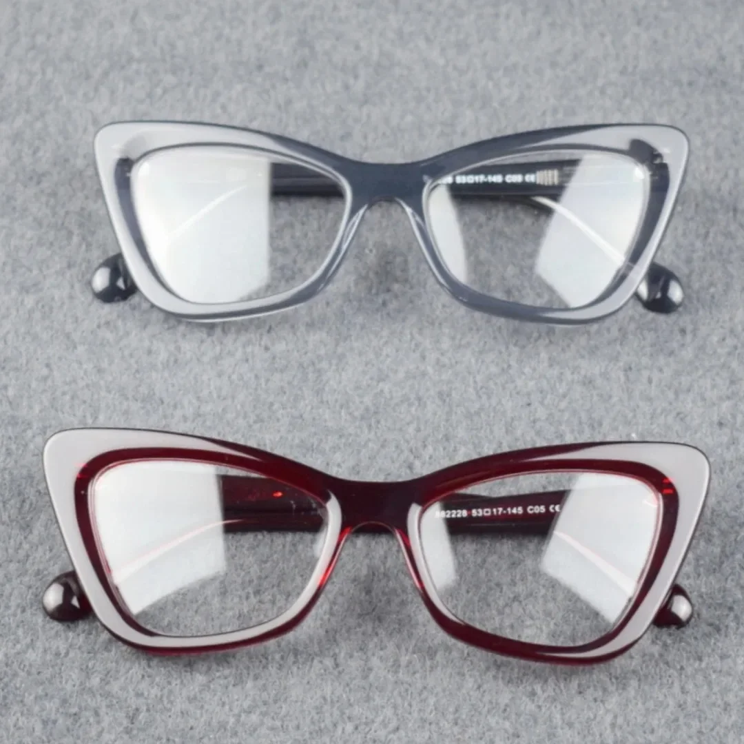 Top Quality Handmade Acetate Eyeglasses Frame Men Optical Eyewear Prescription Retro Reading Glasses Women Spectacle
Top Quality Handmade Acetate Eyeglasses Frame Men Optical Eyewear Prescription Retro Reading Glasses Women Spectacle