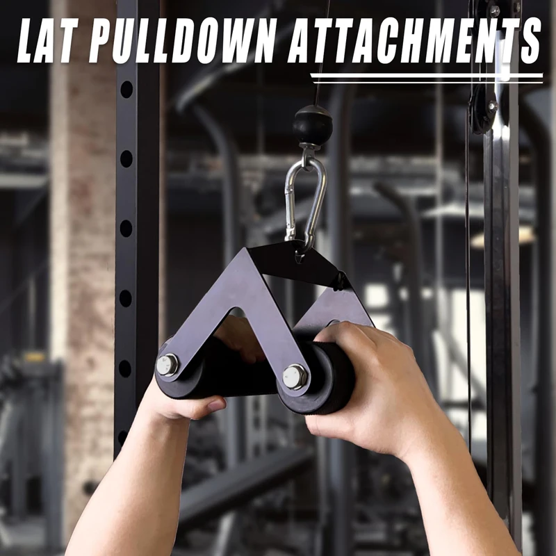 Fat Armwrestling Training Equipment Arm Wrestling Handles D Handle V Bar Cable Machine Attachments for LAT Pulldown
Fat Armwrestling Training Equipment Arm Wrestling Handles D Handle V Bar Cable Machine Attachments for LAT Pulldown