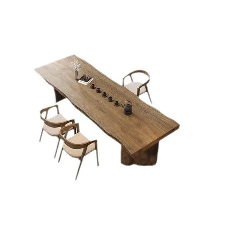 Чайный столик из массива дерева, большая доска, комбинация натуральных краев, современный офис
Чайный столик из массива дерева, большая доска, комбинация натуральных краев, современный офис