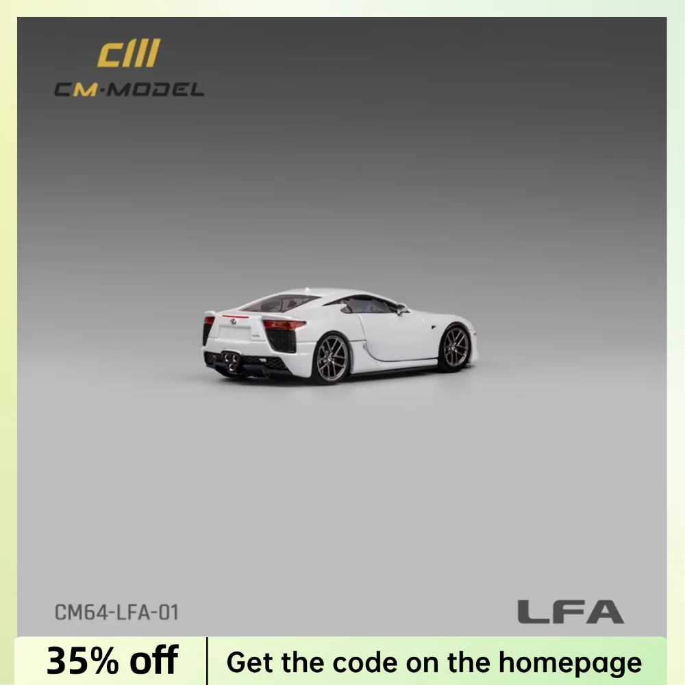 CM Model 1/64 LFA Supercar Model Car Vehicle with Display Box Gift for Teenagers Adults Hobby Collection 
CM Model 1/64 LFA Supercar Model Car Vehicle with Display Box Gift for Teenagers Adults Hobby Collection