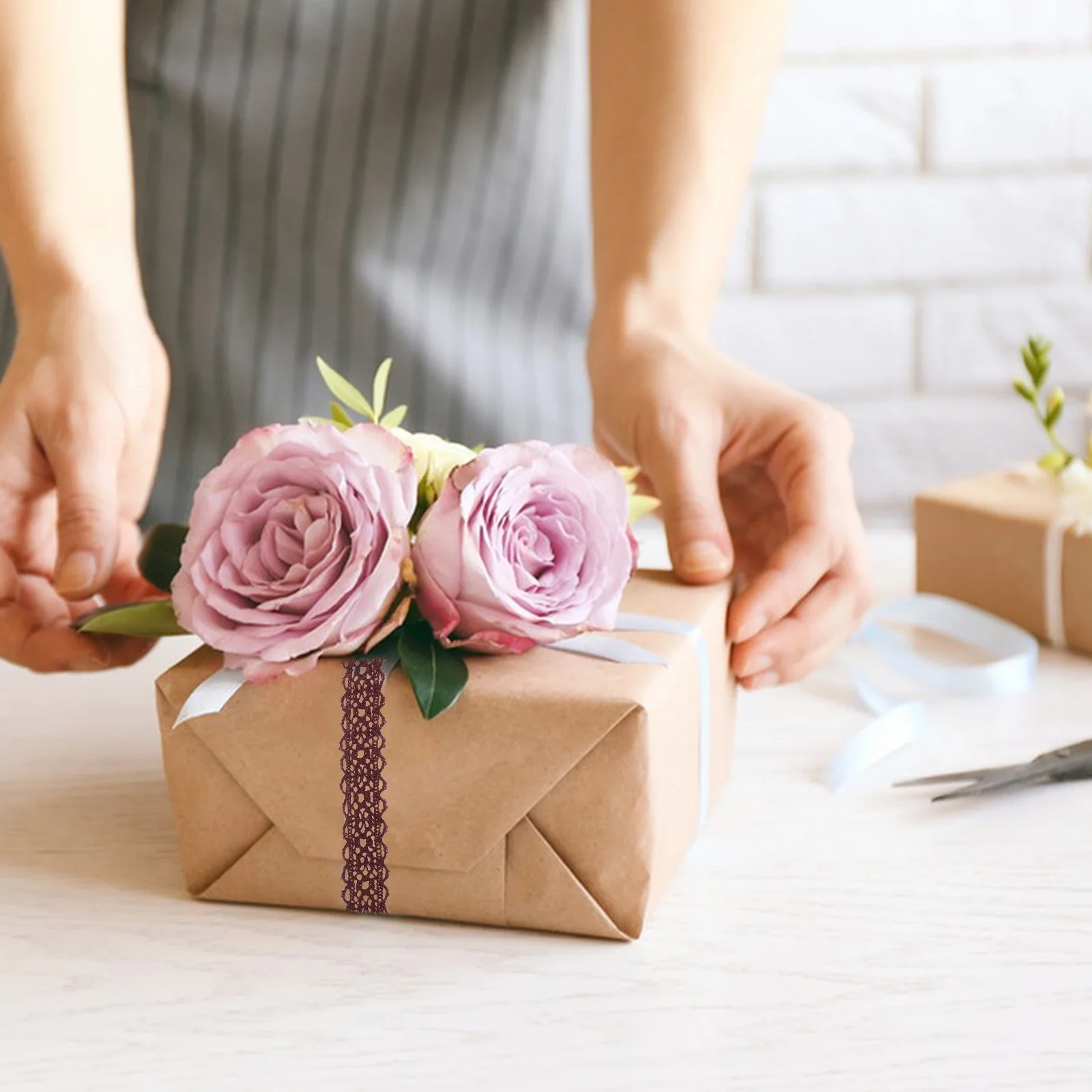 5pcs Decorative Lace Tape 2Yards Per Roll Cotton Edge Ribbon Coffee Purple White Blue Yellow Scrapbooking Photo Album DIY Crafts
5pcs Decorative Lace Tape 2Yards Per Roll Cotton Edge Ribbon Coffee Purple White Blue Yellow Scrapbooking Photo Album DIY Crafts