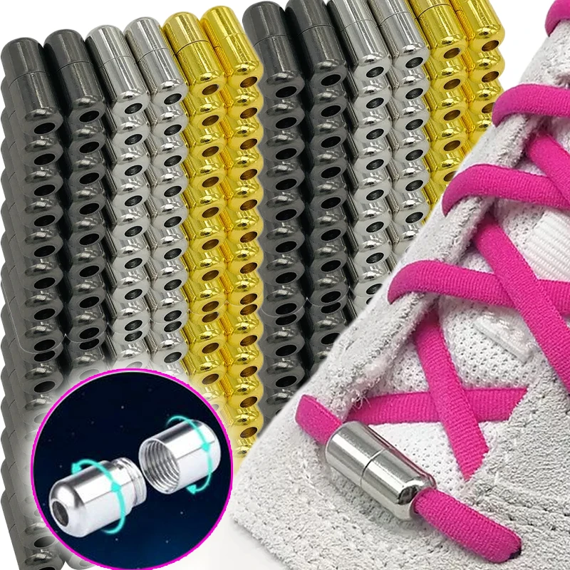 10pcs Shoelaces Semicircle Buckle Connector Quick Shoestring No Tie Button Adult Kids Sneaker Capsule Metal Lazy Shoe Decoration
10pcs Shoelaces Semicircle Buckle Connector Quick Shoestring No Tie Button Adult Kids Sneaker Capsule Metal Lazy Shoe Decoration