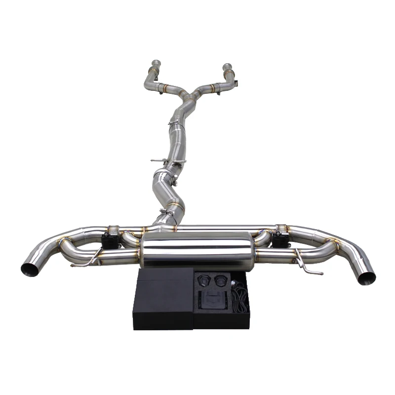 SUS304 Exhaust Pipe System For Mercedes-Benz C43 AMG 3.0L 2020-2024 Valvetronic Muffler With Independent Controller
SUS304 Exhaust Pipe System For Mercedes-Benz C43 AMG 3.0L 2020-2024 Valvetronic Muffler With Independent Controller