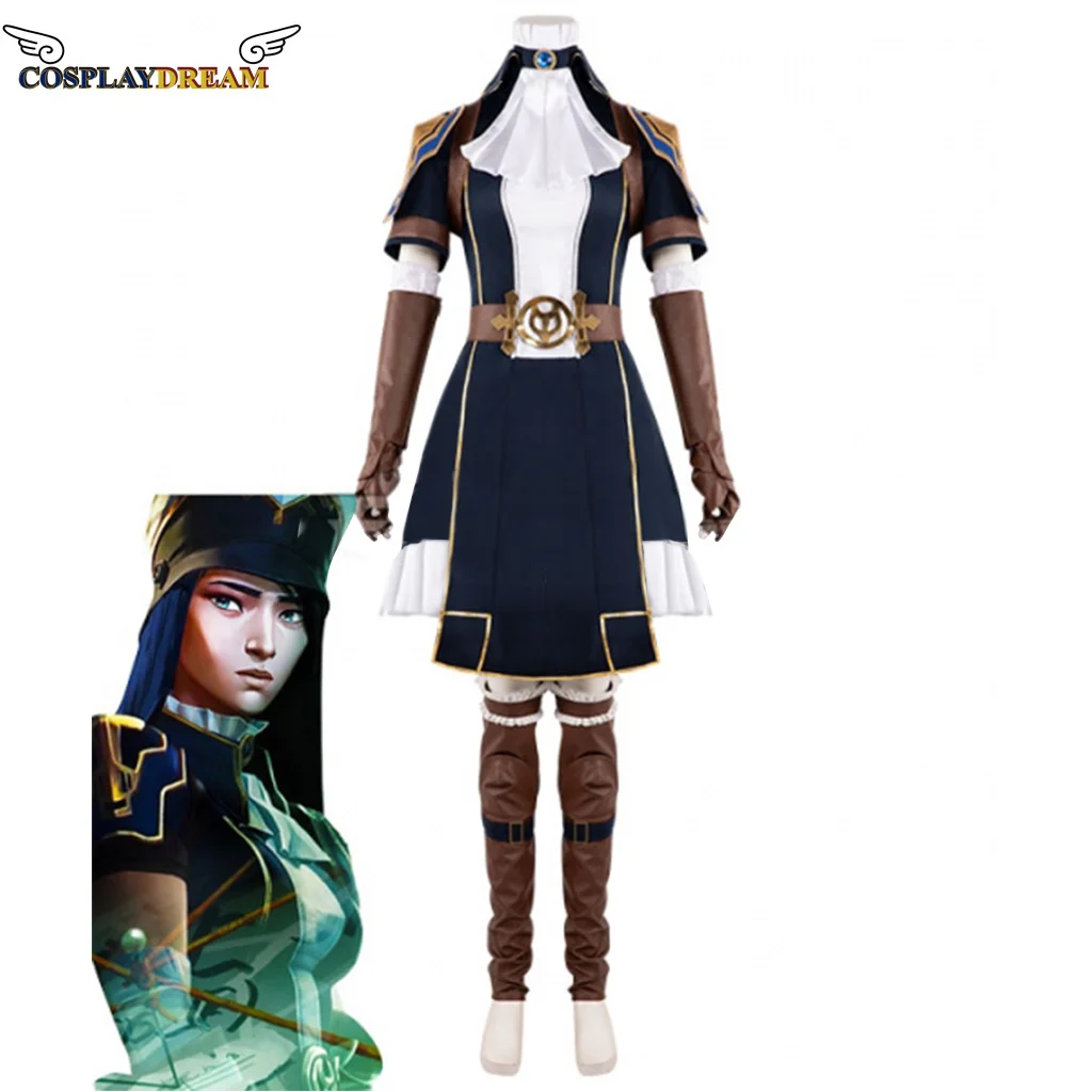 women Arcane: Game LOL Caitlyn The Sheriff Of Piltover Cosplay Costume Outfits Full Halloween Carnival Suit
women Arcane: Game LOL Caitlyn The Sheriff Of Piltover Cosplay Costume Outfits Full Halloween Carnival Suit