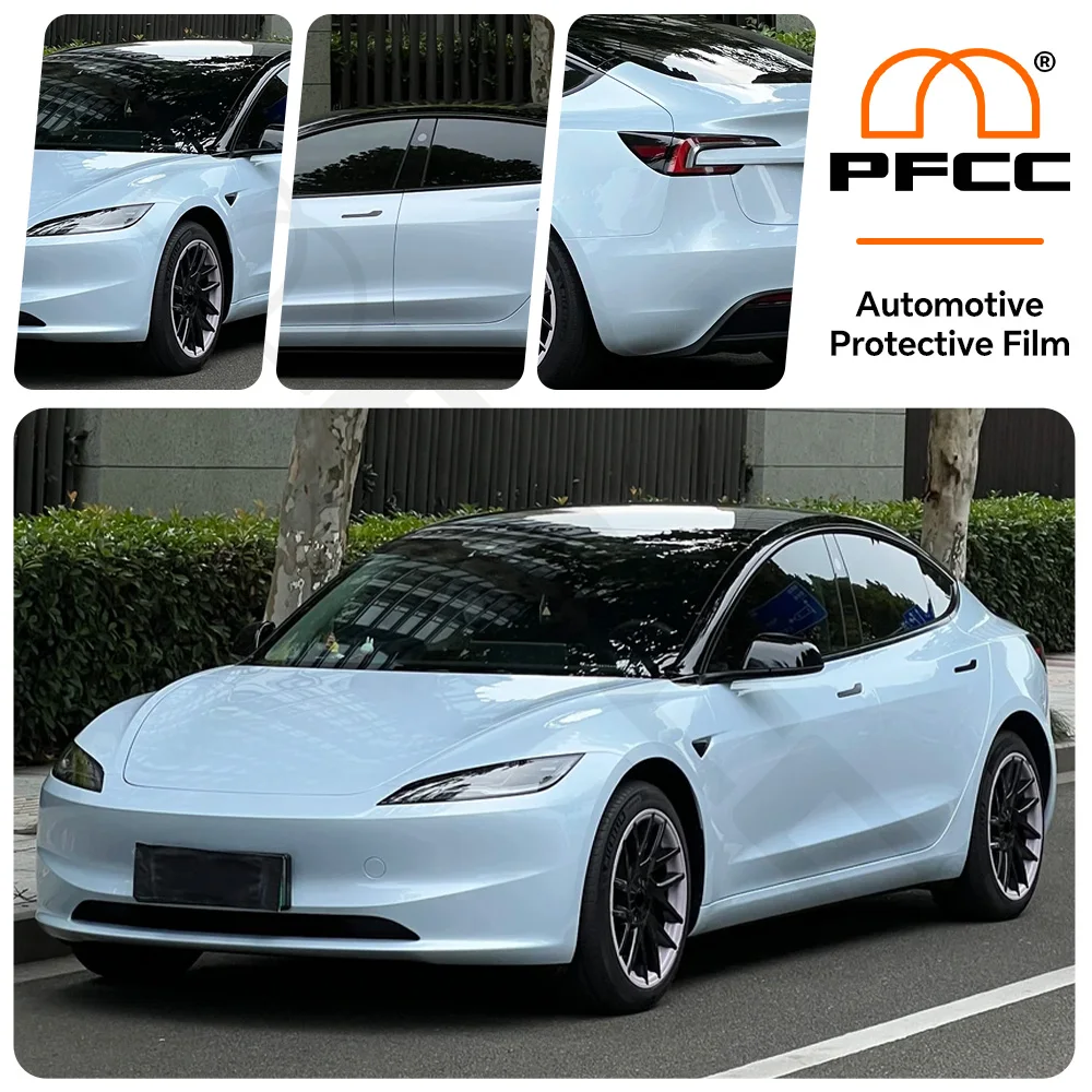 Paint Protection Film for Tesla Model 3 Highland 2024 8.5thick Pre-Cut Car Clear TPU PPF Kit Transparent Sticker Auto Decal
Paint Protection Film for Tesla Model 3 Highland 2024 8.5thick Pre-Cut Car Clear TPU PPF Kit Transparent Sticker Auto Decal