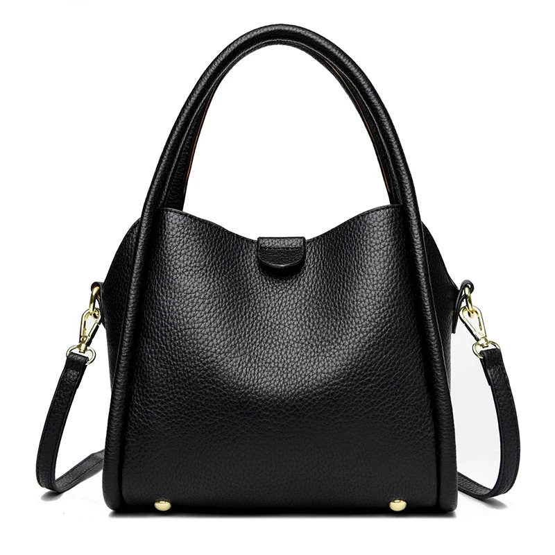 High Quality Leather Shoulder Crossbody Bag For Women Fashion Bucket Tote Bags Luxury Brand Designer Female Handbag Sac A Main
High Quality Leather Shoulder Crossbody Bag For Women Fashion Bucket Tote Bags Luxury Brand Designer Female Handbag Sac A Main