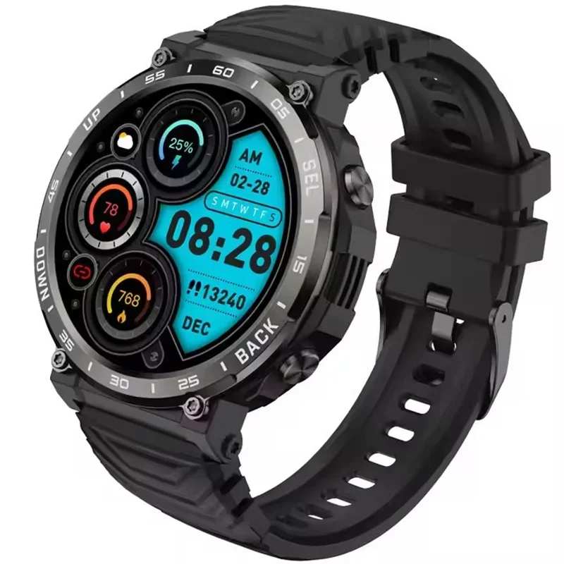 Gaines S56 Smart Watch Men Outdoor Sport 1.52inch Large Screen Bluetooth Calling Health Monitoring Fitness Tracker Smartwatch
Gaines S56 Smart Watch Men Outdoor Sport 1.52inch Large Screen Bluetooth Calling Health Monitoring Fitness Tracker Smartwatch