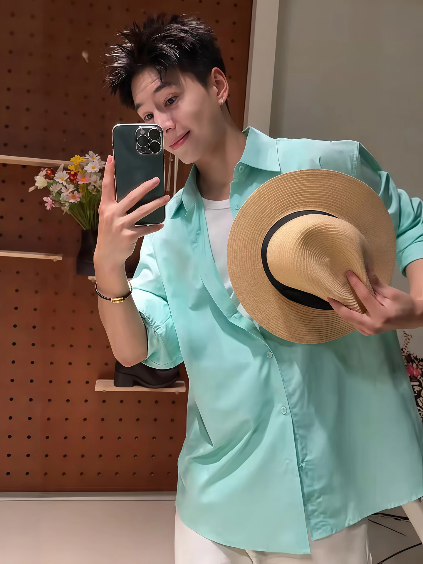 Dopamine Mint Long Sleeve Shirt Men's Summer Thin Cleanfit Sunscreen Shirt Casual Style Loose Fit Breathable Cotton Lyocell
Dopamine Mint Long Sleeve Shirt Men's Summer Thin Cleanfit Sunscreen Shirt Casual Style Loose Fit Breathable Cotton Lyocell