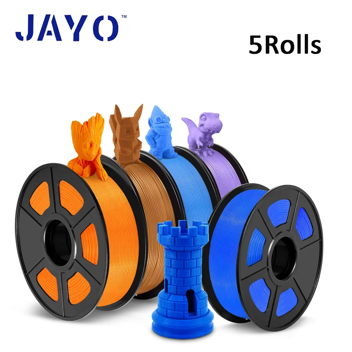 Нить для 3D-принтера JAYO PETG/ABS/PLA Meta/PLA/SILK 5 рулонов, 1,75 мм, катушка из материала FDM для 3D-принтера, Нетоксичная, 100% без пузырьковой нити
Нить для 3D-принтера JAYO PETG/ABS/PLA Meta/PLA/SILK 5 рулонов, 1,75 мм, катушка из материала FDM для 3D-принтера, Нетоксичная, 100% без пузырьковой нити