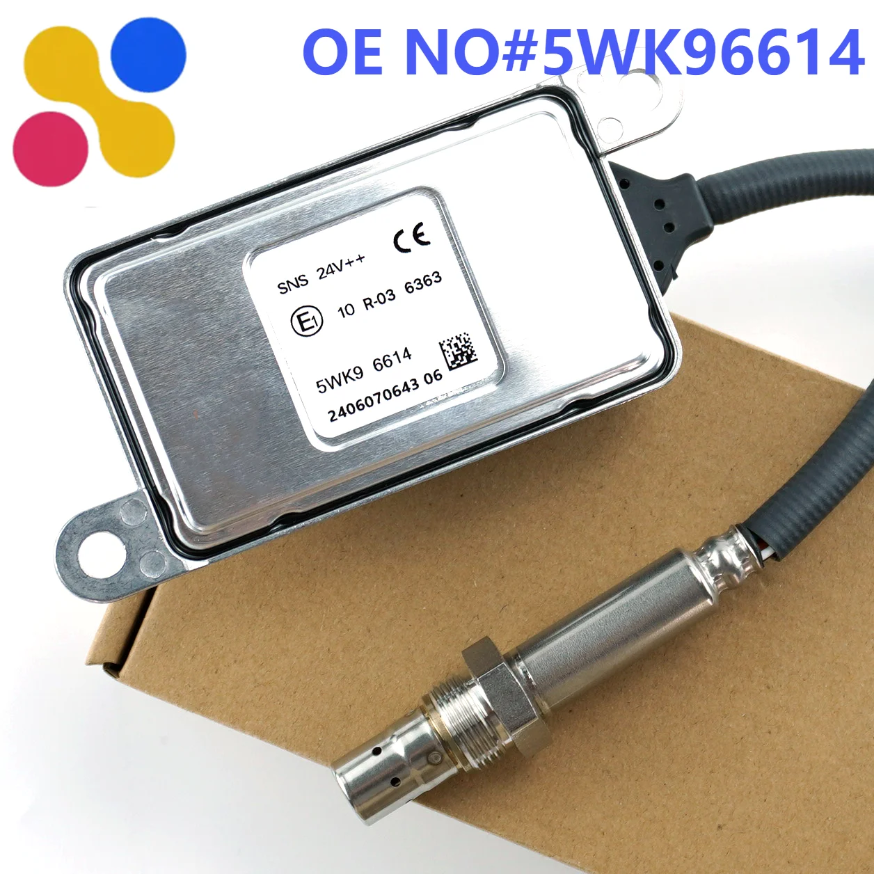 5WK96614 NEW Nitrogen Oxygen Sensor 5WK9 6614 High Quality NOx Sensor for CUMMINS Diesel Truck 24V Auto Car Spare Part
5WK96614 NEW Nitrogen Oxygen Sensor 5WK9 6614 High Quality NOx Sensor for CUMMINS Diesel Truck 24V Auto Car Spare Part