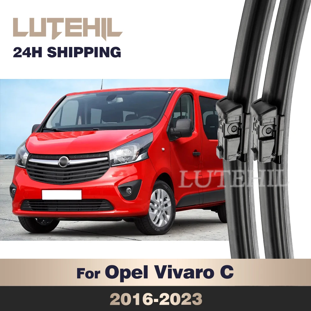 LUTEHIL Wiper For Opel Vivaro C MK3 2016-2023 2017 2018 2019 2020 2021 2022 Front Wiper Blades Windshield Windscreen 26"+19"
LUTEHIL Wiper For Opel Vivaro C MK3 2016-2023 2017 2018 2019 2020 2021 2022 Front Wiper Blades Windshield Windscreen 26"+19"