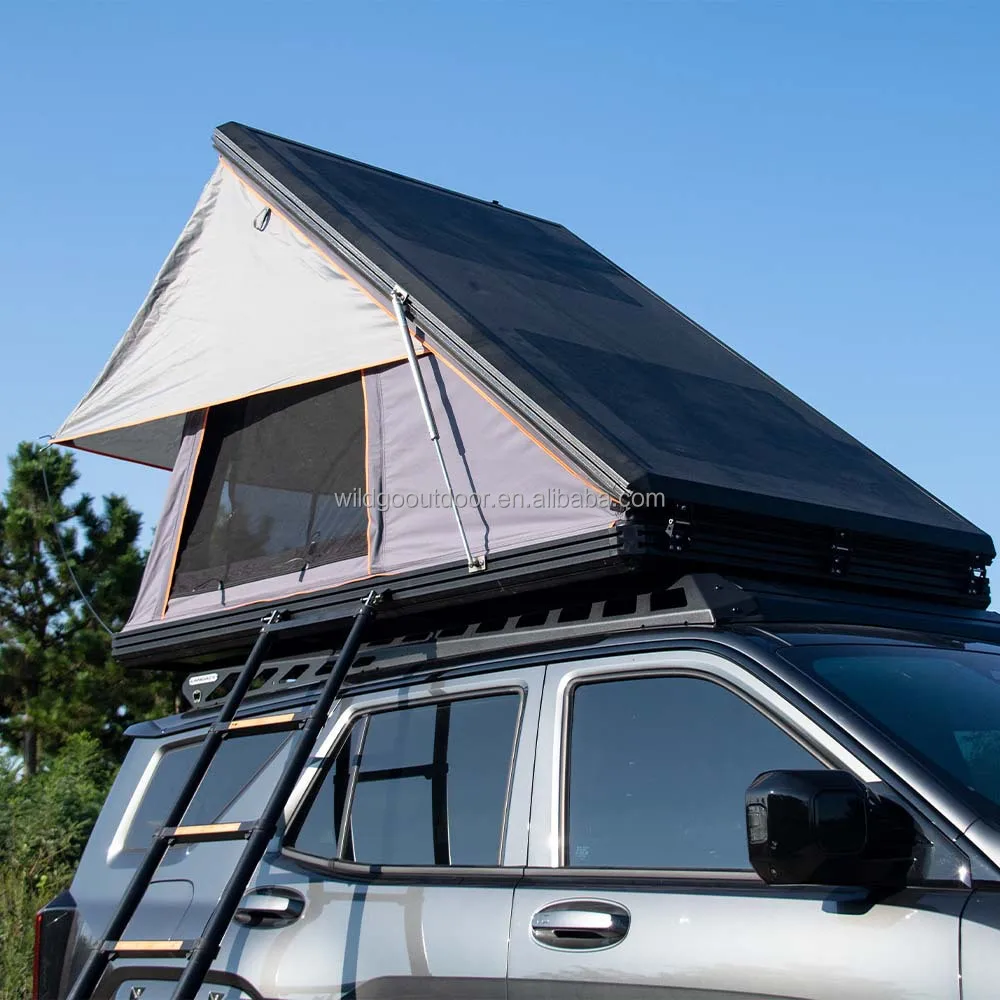 Folding Side Awning Roof Top Tent For Cars-Outdoor Camping Four-Season Automatic Opening Stainless Steel Frame Polyester Shell
Folding Side Awning Roof Top Tent For Cars-Outdoor Camping Four-Season Automatic Opening Stainless Steel Frame Polyester Shell
