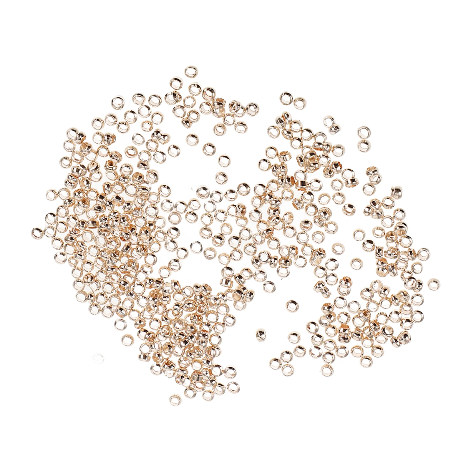 500 Pcs Rose Gold 2mm Copper Spacer Beads for DIY Jewelry Making Bracelets Necklaces Accessories Metal Loose Beads Craft
500 Pcs Rose Gold 2mm Copper Spacer Beads for DIY Jewelry Making Bracelets Necklaces Accessories Metal Loose Beads Craft