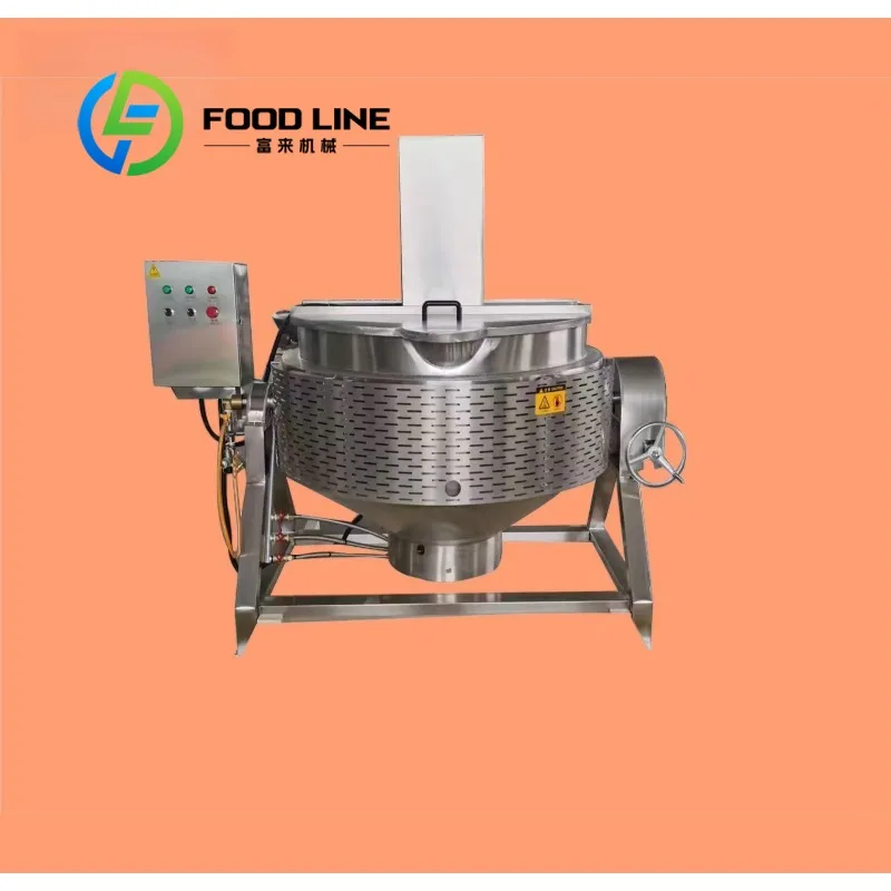 Индивидуальный чайник с наклонной рубашкой объемом 200 л и планетарным миксером для варенья и соуса
Индивидуальный чайник с наклонной рубашкой объемом 200 л и планетарным миксером для варенья и соуса