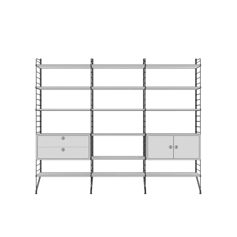 Nordic upper wall string shelf adjustable layered partition floor storage shelf multi-functional bookshelf display shelf
Nordic upper wall string shelf adjustable layered partition floor storage shelf multi-functional bookshelf display shelf